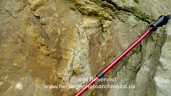 Holker, Quarry Flat North quarry face