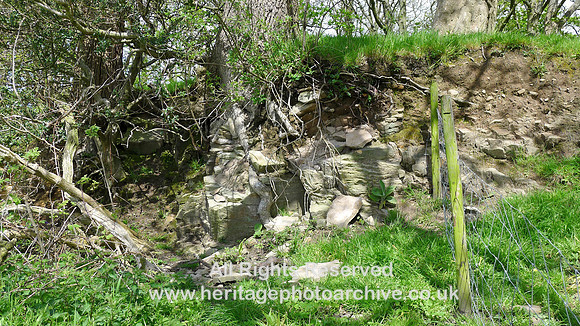 Holker, Quarry Flat hole south west exposure till and sst