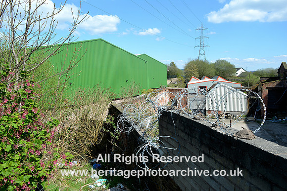 HRS 11528 Radcliffe, Black Lane Station, Bolton Platform entrance site looking NNE 20 April 2023