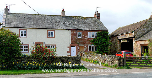 HRS 8964 Langwathby, old farm and barn L1150272