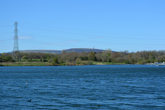 HRS 11553 Radcliffe, MBBC, Elton Reservoir looking towards Holcombe Hill 20 April 2023