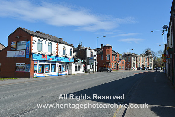 HRS 11567 Radcliffe, Water Street looking SSE 20 April 2023