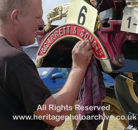 HRS 6698 Garrett showmans engine