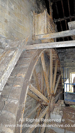 HRS 6748 Alston, Cornmill waterwheel opposite end