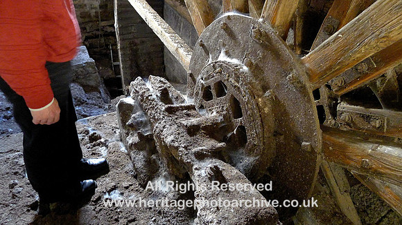 HRS 6752 Alston, Cornmill waterwheel