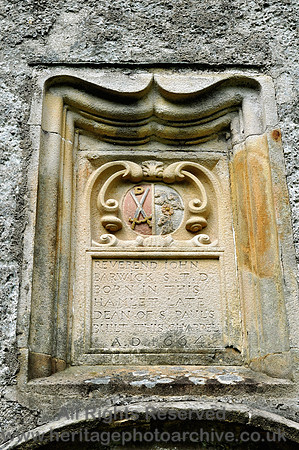 HRS 7028 Witherslack church, John Barwick inscription