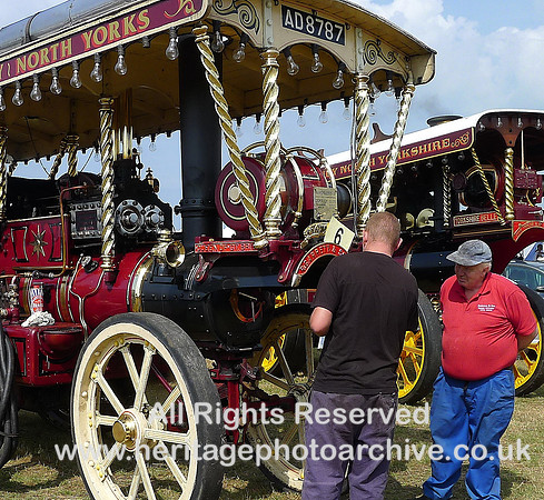 HRS 6697 Garrett Showmans engine