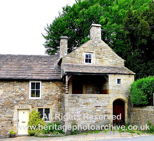 HRS 6726 Alston,  Building near church gate