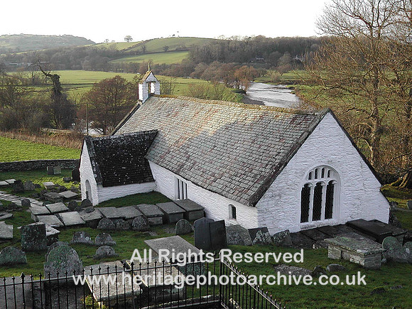 HRS 74 Llangar Church and graveyard Corwen