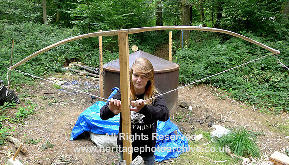 Making a yew bow