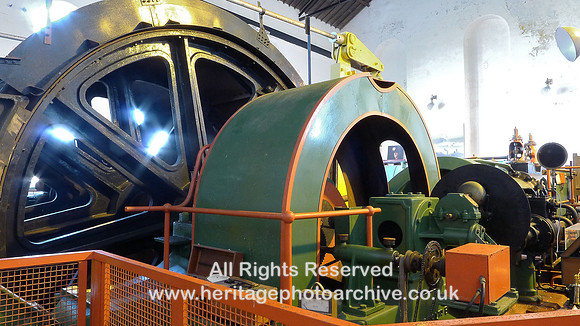 HRS 1776 Haig Pit winding engine NE view
