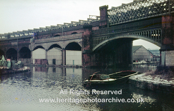 HRS 10834 Manchester, Castlefield canal basin 1973