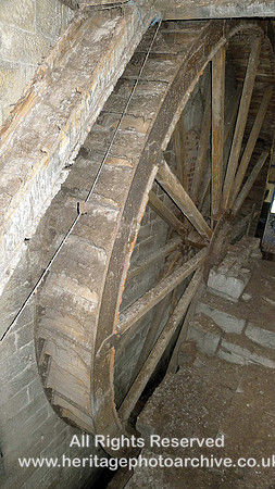 HRS 6750 Alston, Cornmill waterwheel and chute