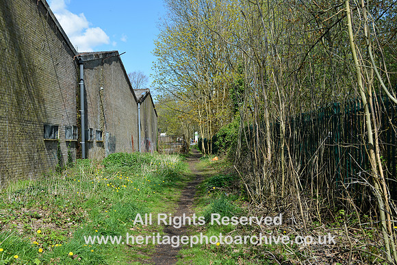 HRS 11542 Radcliffe, Coney Green colliery access road remains SD 78015 07920 20 April 2023