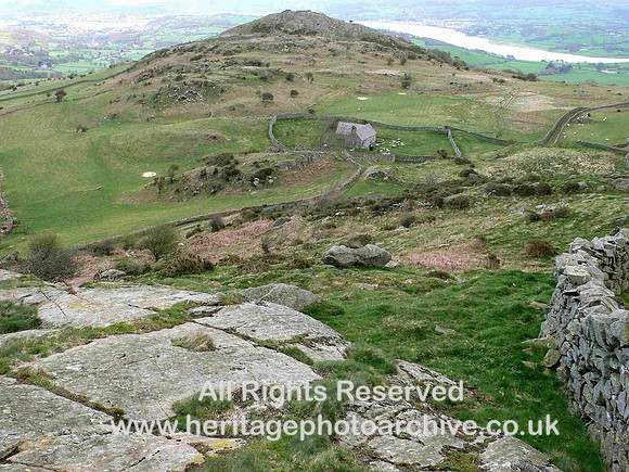 HRS 774 Glaciation, Llan Celynin looking north