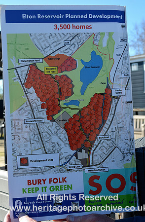 HRS 11540 Radcliffe, Elton Reservoir planned development poster 20 April 2023