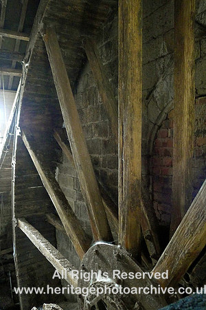 HRS 6741 Alston, Cornmill, waterwheel