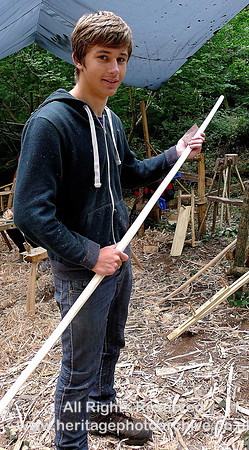 Making a yew bow