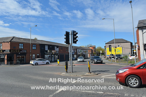 HRS 11531 Radcliffe, Bottom of Ainsworth Road or Black Lane - old name 20 April 2023