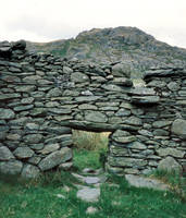 Hoghole and stone stile Sep 1989