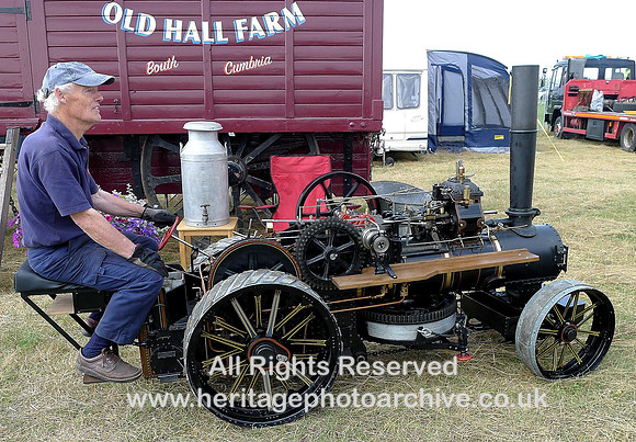 HRS 6695 Miniature traction engine