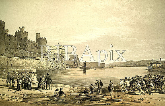 Conwy Tubular Bridge 1848 RIBA16031