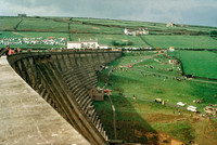 M62 Motorway Construction, Hill climb Baitings reservoir Ripponden 1965