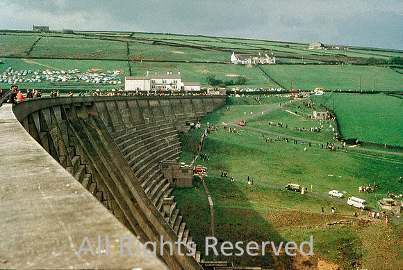 M62 Motorway Construction, Hill climb Baitings reservoir Ripponden 1965