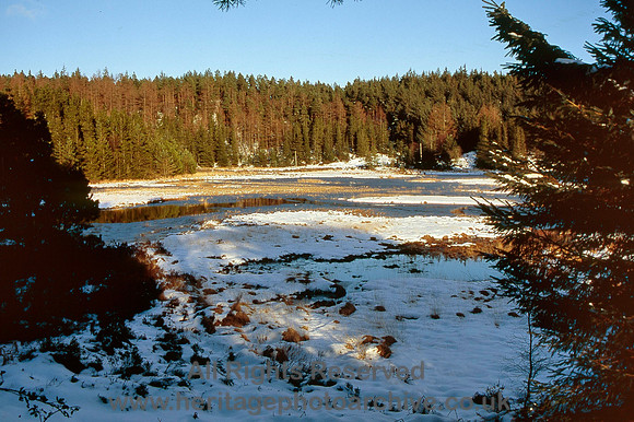 HRS 1235 Llyn Sarnau in the snow 2004