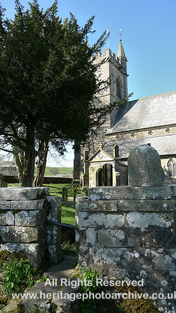 HRS 9009 Crosby Ravensworth, wall church of St Lawrence