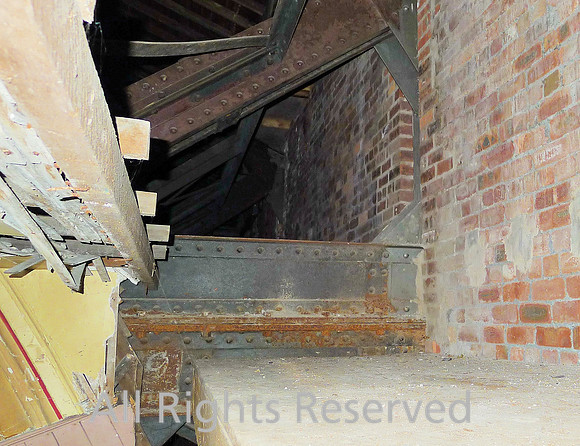 HRS 7421 Morecambe Winter Gardens main iron support beam