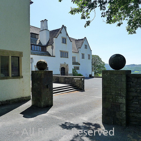 HRS 6845 Blackwell House,  the gate posts
