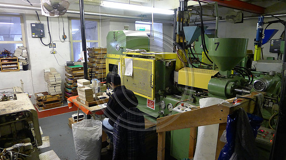 Milnthorpe Mill, Comb Injection moulding area 2014