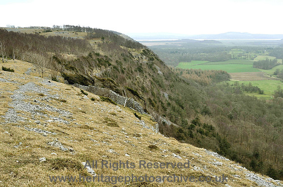 HRS 1817 Whitbarrow Scar cliff