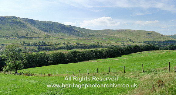 HRS 7492 Lune Gorge, M6 and railway,