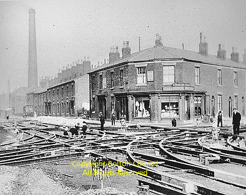 Farnworth, Albert Road c1902