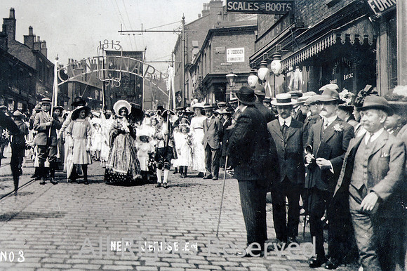 HRS 7442 Radcliffe, Whit Walks, New Jerusalem on the Scotch 1913