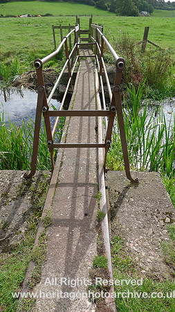 HRS 7504 Great Urswick, rail-way footbridge
