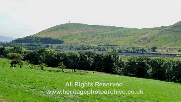 HRS 7494 Lune Gorge M6 and goods train