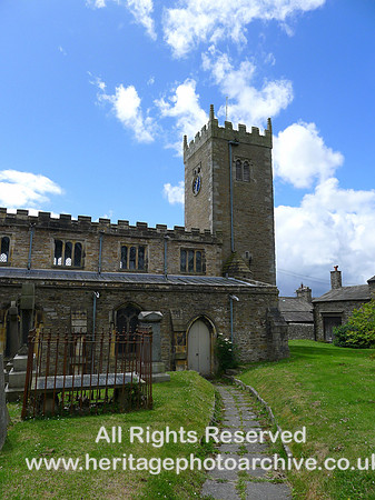 HRS 11156 Wensleydale, Askrigg, St Oswalds church 2022