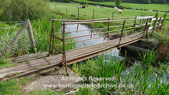 HRS 7505 Great Urswick, rail-way footbridge