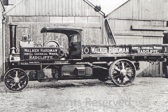 HRS 7445 Radcliffe, Walker Hardman steam wagon