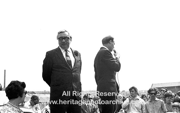 HRS 2078 Lord George Brown Labour MP in Radcliffe 1970