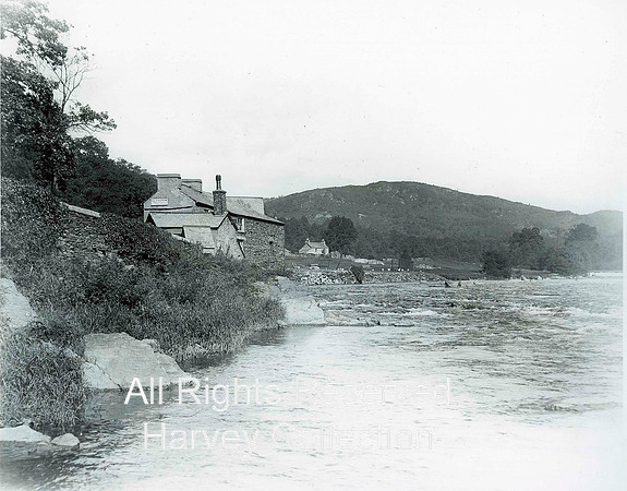 View from Backbarrow bridge up river