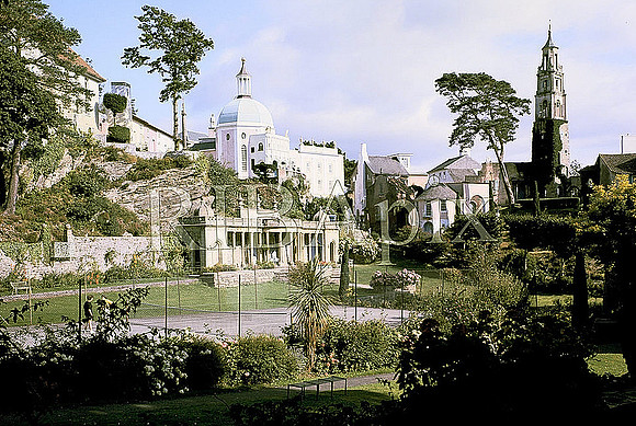 Portmadoc, Portmeirion 1960s RIBA6557