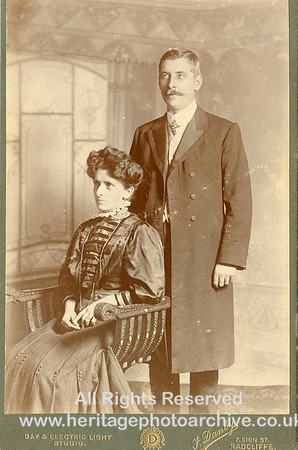 HRS 7450 Radcliffe, Portraits man and woman by Danby