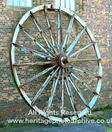 HRS 1787 Haig Pit winding wheel