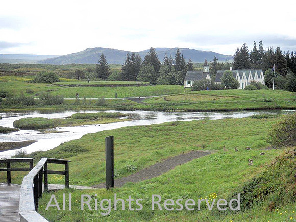Iceland, flood plain