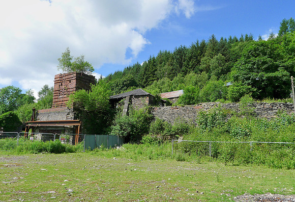 HRS 7437 Backbarrow iron works furnace and bunkers