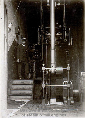 Millersbrook Mill, Heywood, beam engine